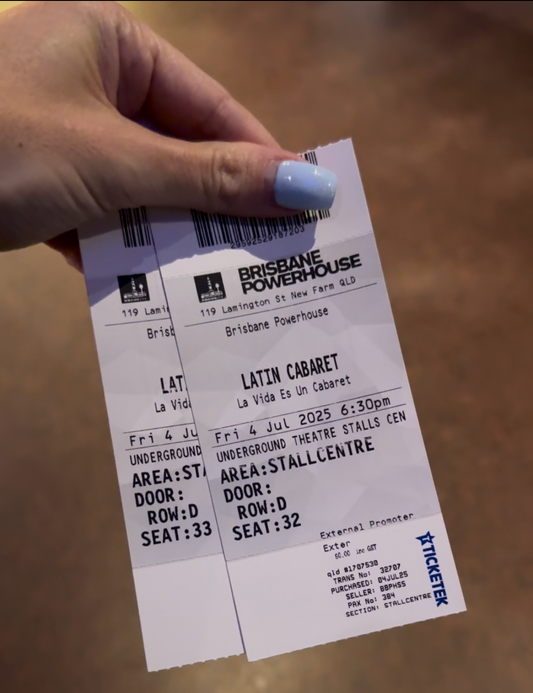 The Mojo Movement's entry ticket to Latin Cabaret